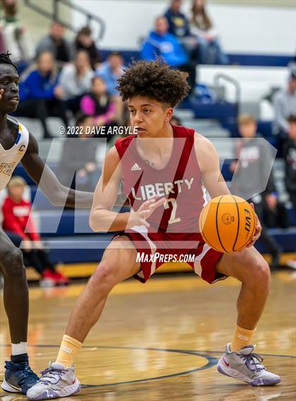 Thumbnail 2 in Liberty vs. Cyprus (Corner Canyon Tournament of Champions) photogallery.