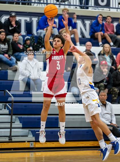 Thumbnail 3 in Liberty vs. Cyprus (Corner Canyon Tournament of Champions) photogallery.