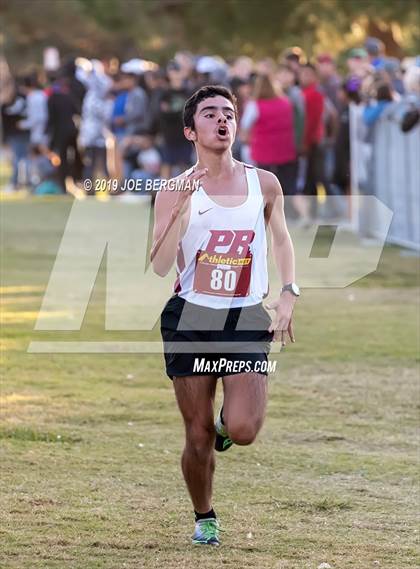 Thumbnail 1 in CIF Central Section Cross Country Championships (Boys D1 Race) photogallery.