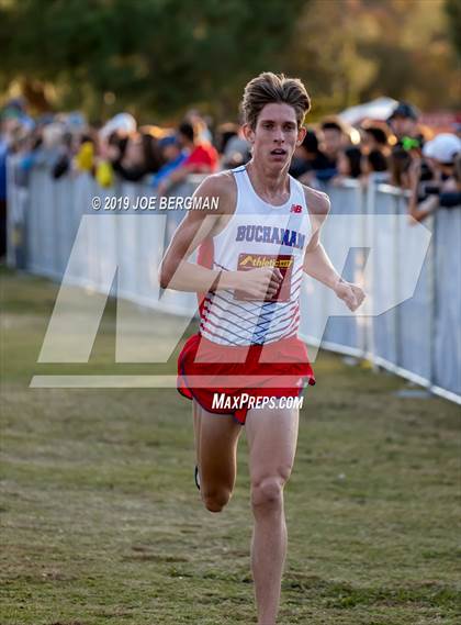 Thumbnail 2 in CIF Central Section Cross Country Championships (Boys D1 Race) photogallery.