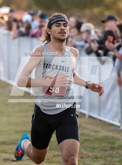 Thumbnail 2 in CIF Central Section Cross Country Championships (Boys D1 Race) photogallery.