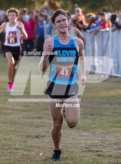 Thumbnail 2 in CIF Central Section Cross Country Championships (Boys D1 Race) photogallery.