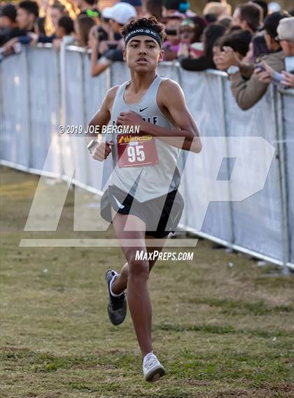 Thumbnail 2 in CIF Central Section Cross Country Championships (Boys D1 Race) photogallery.
