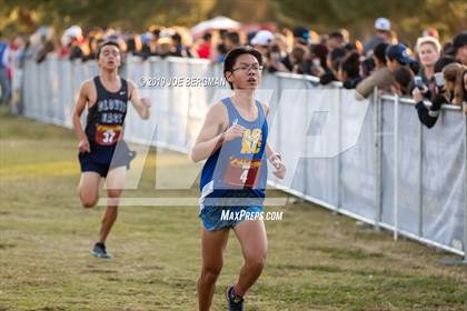 Thumbnail 1 in CIF Central Section Cross Country Championships (Boys D1 Race) photogallery.