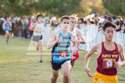 Thumbnail 1 in CIF Central Section Cross Country Championships (Boys D1 Race) photogallery.