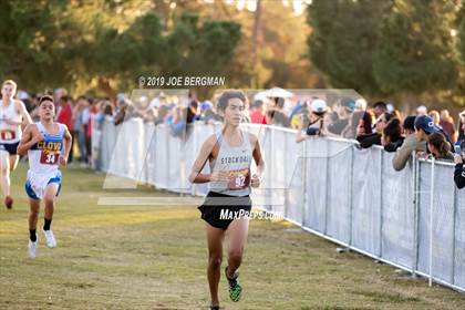 Thumbnail 1 in CIF Central Section Cross Country Championships (Boys D1 Race) photogallery.