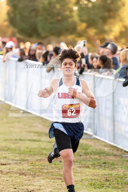 Thumbnail 2 in CIF Central Section Cross Country Championships (Boys D1 Race) photogallery.