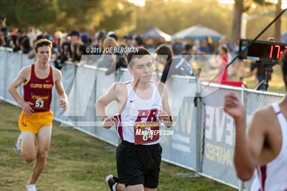 Thumbnail 1 in CIF Central Section Cross Country Championships (Boys D1 Race) photogallery.