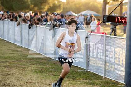Thumbnail 1 in CIF Central Section Cross Country Championships (Boys D1 Race) photogallery.