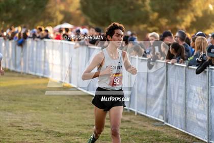 Thumbnail 1 in CIF Central Section Cross Country Championships (Boys D1 Race) photogallery.