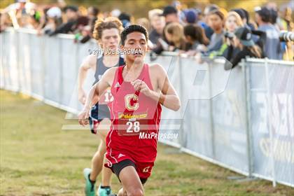Thumbnail 2 in CIF Central Section Cross Country Championships (Boys D1 Race) photogallery.