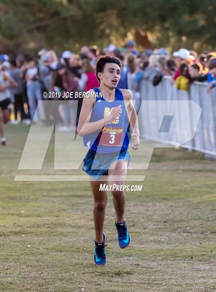 Thumbnail 2 in CIF Central Section Cross Country Championships (Boys D1 Race) photogallery.
