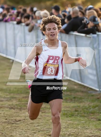 Thumbnail 2 in CIF Central Section Cross Country Championships (Boys D1 Race) photogallery.