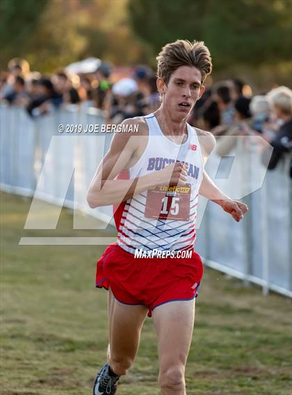 Thumbnail 1 in CIF Central Section Cross Country Championships (Boys D1 Race) photogallery.