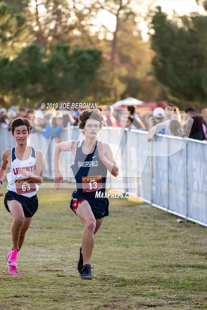 Thumbnail 2 in CIF Central Section Cross Country Championships (Boys D1 Race) photogallery.