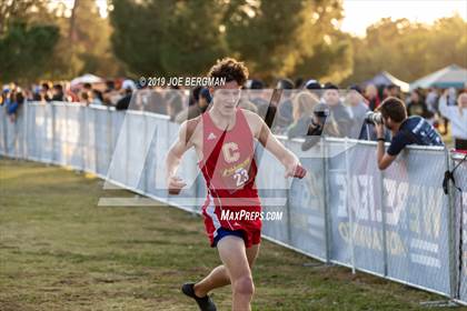 Thumbnail 3 in CIF Central Section Cross Country Championships (Boys D1 Race) photogallery.