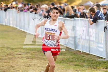 Thumbnail 1 in CIF Central Section Cross Country Championships (Boys D1 Race) photogallery.