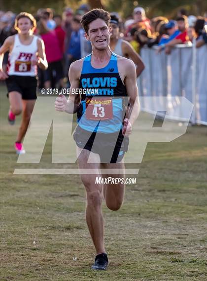 Thumbnail 1 in CIF Central Section Cross Country Championships (Boys D1 Race) photogallery.