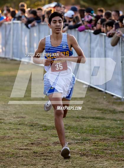 Thumbnail 3 in CIF Central Section Cross Country Championships (Boys D1 Race) photogallery.