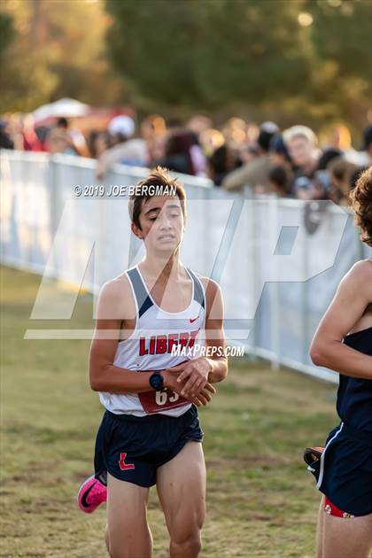 Thumbnail 1 in CIF Central Section Cross Country Championships (Boys D1 Race) photogallery.