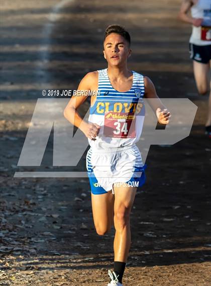 Thumbnail 2 in CIF Central Section Cross Country Championships (Boys D1 Race) photogallery.