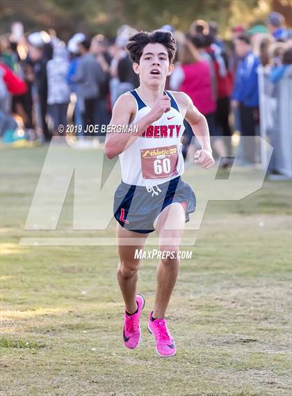 Thumbnail 1 in CIF Central Section Cross Country Championships (Boys D1 Race) photogallery.