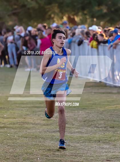 Thumbnail 3 in CIF Central Section Cross Country Championships (Boys D1 Race) photogallery.