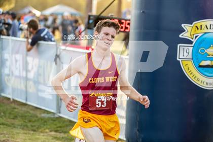 Thumbnail 2 in CIF Central Section Cross Country Championships (Boys D1 Race) photogallery.