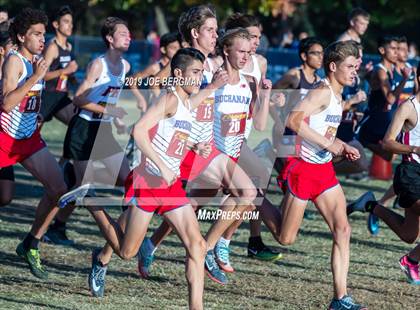 Thumbnail 2 in CIF Central Section Cross Country Championships (Boys D1 Race) photogallery.