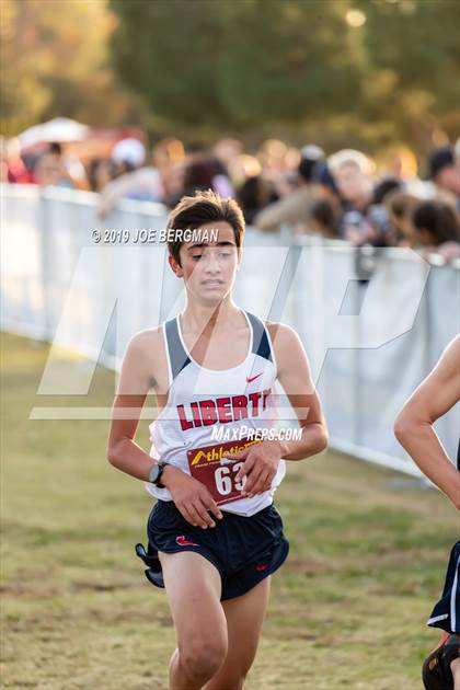 Thumbnail 2 in CIF Central Section Cross Country Championships (Boys D1 Race) photogallery.