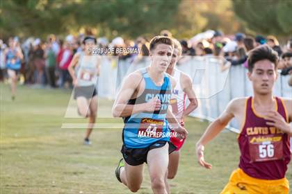 Thumbnail 2 in CIF Central Section Cross Country Championships (Boys D1 Race) photogallery.