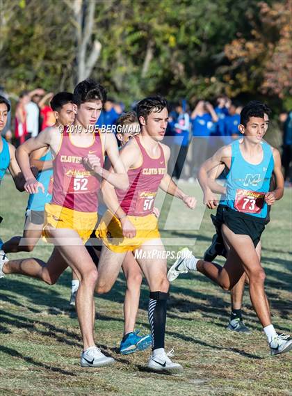 Thumbnail 2 in CIF Central Section Cross Country Championships (Boys D1 Race) photogallery.
