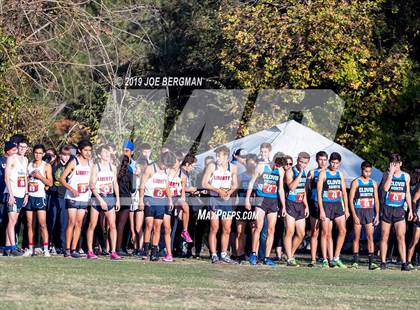 Thumbnail 2 in CIF Central Section Cross Country Championships (Boys D1 Race) photogallery.