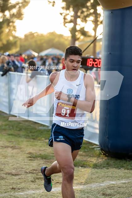 Thumbnail 1 in CIF Central Section Cross Country Championships (Boys D1 Race) photogallery.