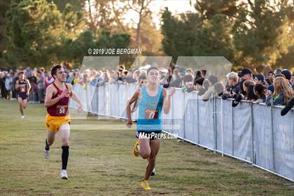 Thumbnail 2 in CIF Central Section Cross Country Championships (Boys D1 Race) photogallery.
