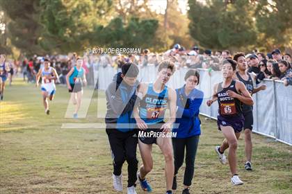 Thumbnail 3 in CIF Central Section Cross Country Championships (Boys D1 Race) photogallery.