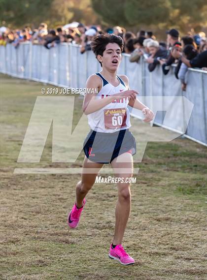 Thumbnail 2 in CIF Central Section Cross Country Championships (Boys D1 Race) photogallery.