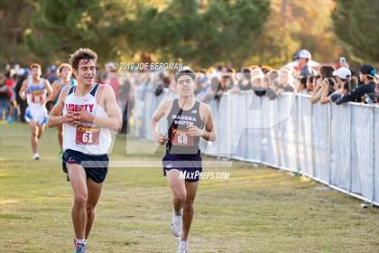 Thumbnail 3 in CIF Central Section Cross Country Championships (Boys D1 Race) photogallery.