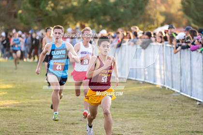 Thumbnail 3 in CIF Central Section Cross Country Championships (Boys D1 Race) photogallery.