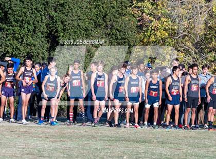 Thumbnail 2 in CIF Central Section Cross Country Championships (Boys D1 Race) photogallery.