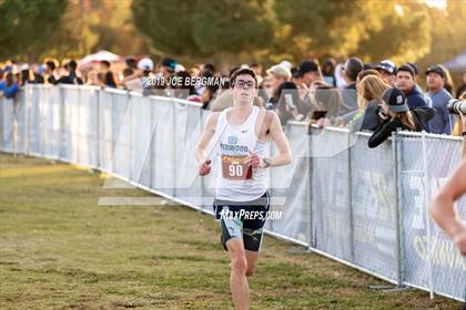 Thumbnail 2 in CIF Central Section Cross Country Championships (Boys D1 Race) photogallery.