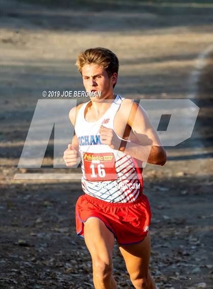 Thumbnail 1 in CIF Central Section Cross Country Championships (Boys D1 Race) photogallery.