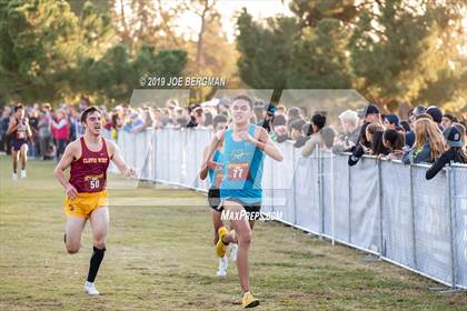 Thumbnail 1 in CIF Central Section Cross Country Championships (Boys D1 Race) photogallery.