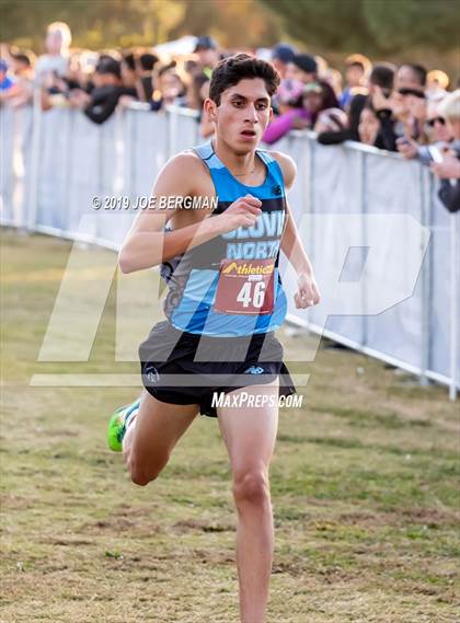 Thumbnail 1 in CIF Central Section Cross Country Championships (Boys D1 Race) photogallery.