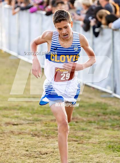 Thumbnail 2 in CIF Central Section Cross Country Championships (Boys D1 Race) photogallery.