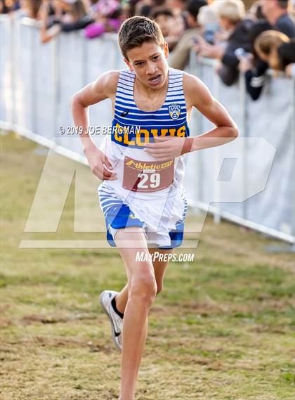 Thumbnail 1 in CIF Central Section Cross Country Championships (Boys D1 Race) photogallery.