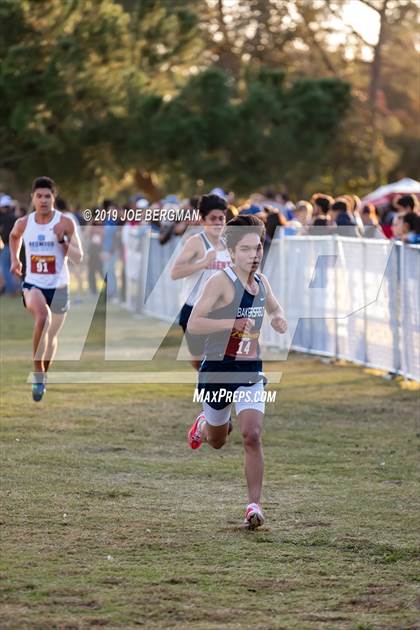 Thumbnail 2 in CIF Central Section Cross Country Championships (Boys D1 Race) photogallery.