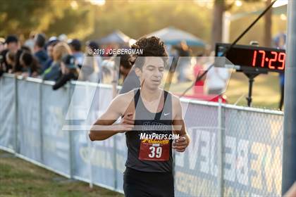 Thumbnail 3 in CIF Central Section Cross Country Championships (Boys D1 Race) photogallery.