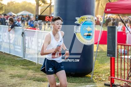Thumbnail 1 in CIF Central Section Cross Country Championships (Boys D1 Race) photogallery.