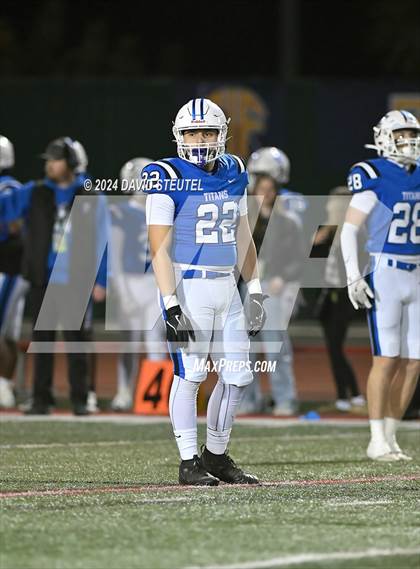 Thumbnail 1 in Amador Valley vs. Frontier (CIF State Div. 3-AA Final) photogallery.
